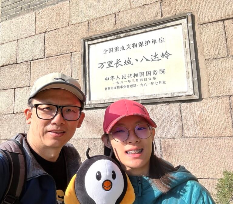 Visiting the Great Wall of China from Beijing Again — Our Father & Daughter Journey Across 12 Years of China Travel