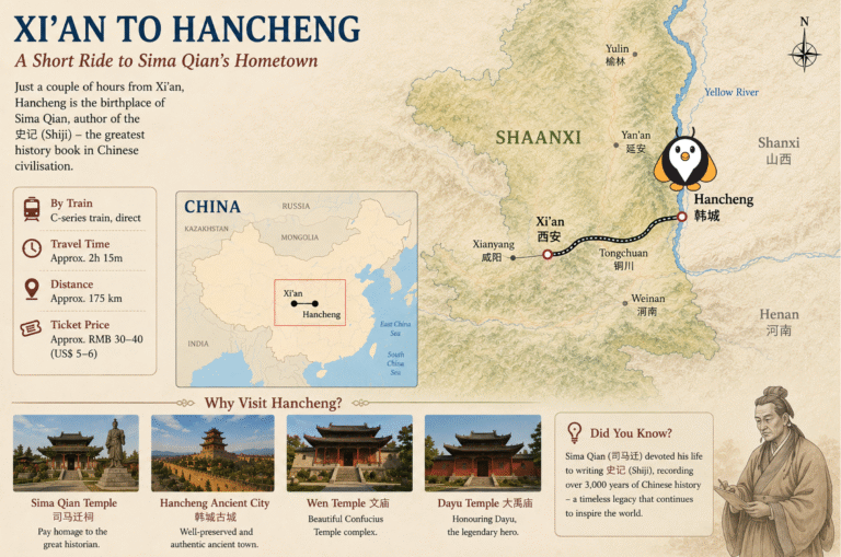 Travel Tips: How to Visit Hancheng 韩城 From Xi’an China
