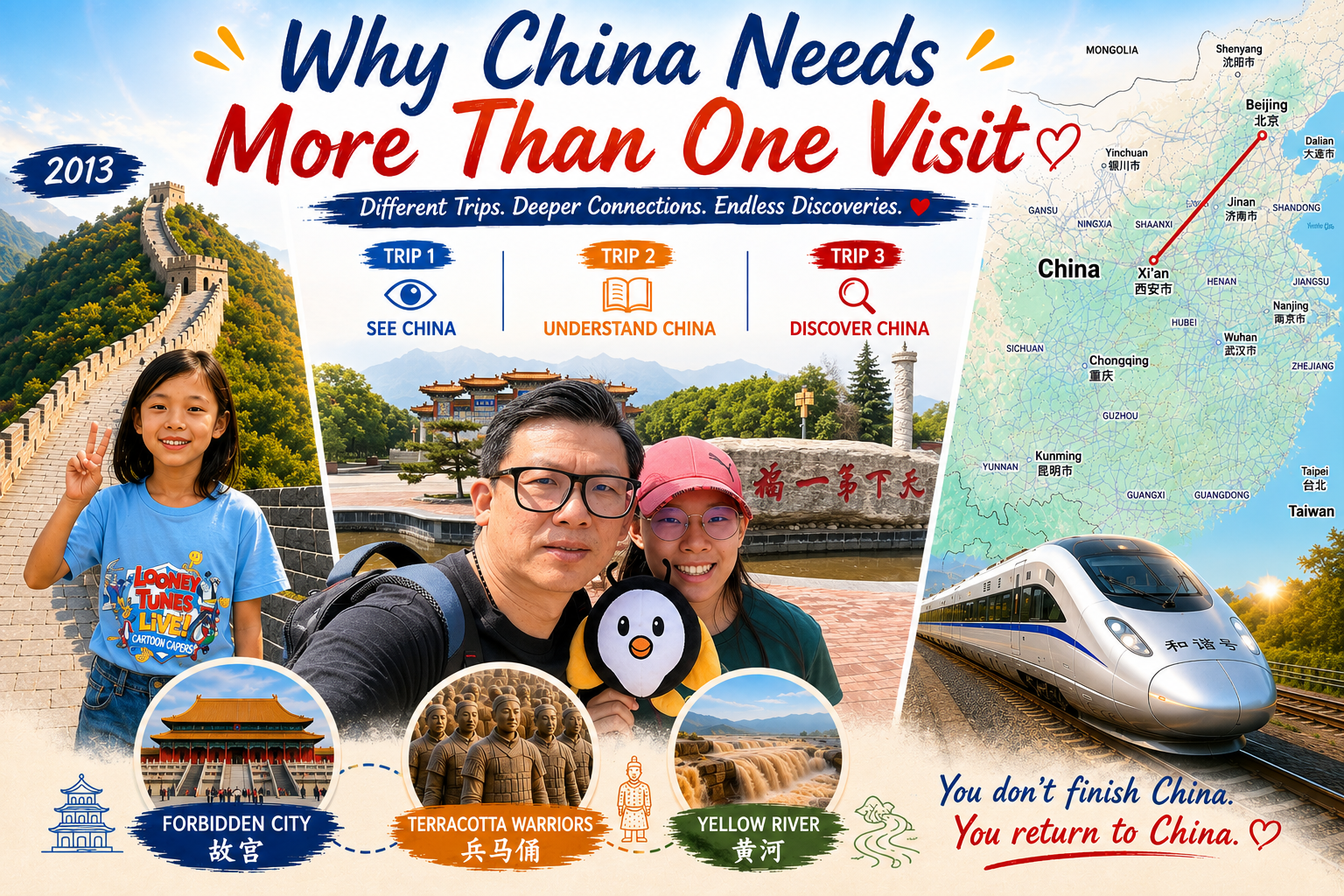 Why China Needs More Than One Visit: Seeing, Understanding and Discovering China