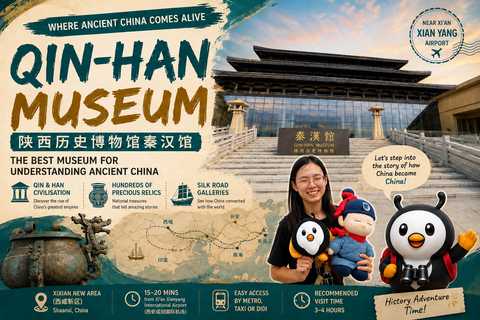Qin-Han Museum (陕西历史博物馆秦汉馆): Where Ancient China Comes Alive