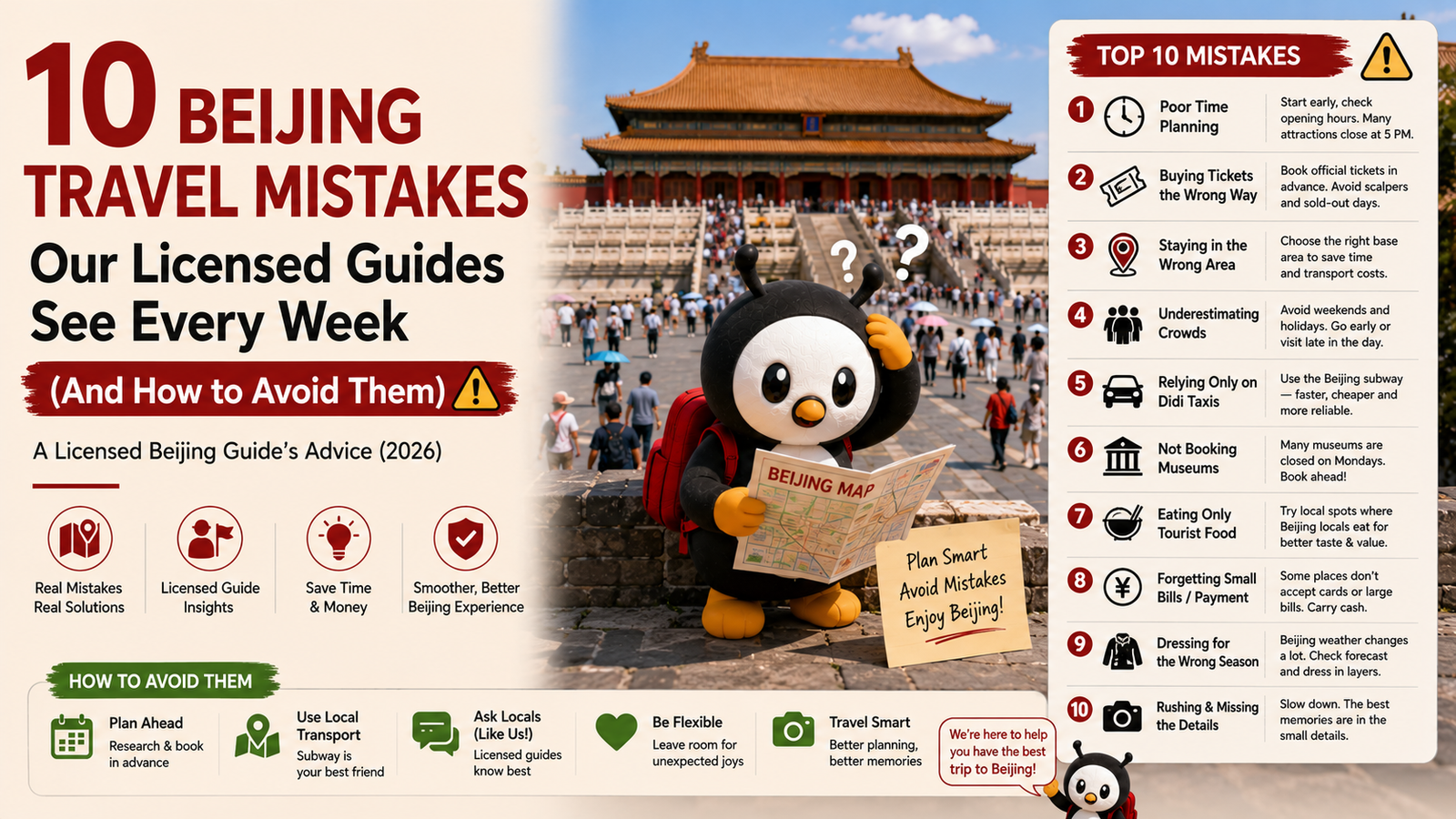 10 Beijing Travel Mistakes Our Licensed Guides See Every Week (And How to Avoid Them)