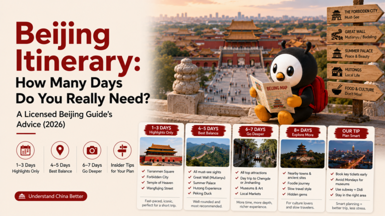 Beijing Itinerary: How Many Days Do You Really Need? A Licensed Beijing Guide’s Advice (2026)