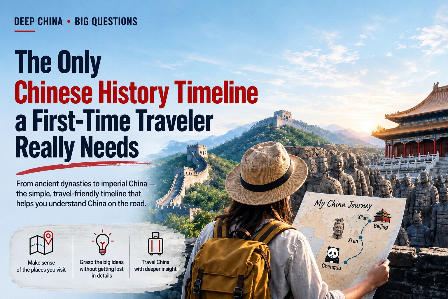 Michelin Course 8.1: (Dessert) The Only Chinese History Timeline a First-Time Traveler Really Needs. DEEP China. BIG Questions Series