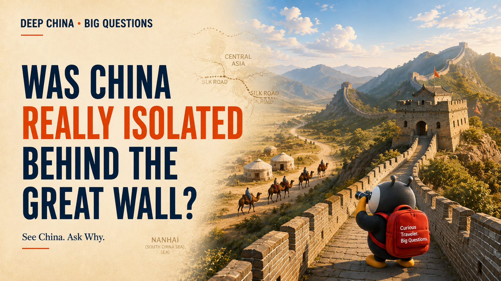Michelin Course 2. Was China Really Isolated Behind the Great Wall? – DEEP China. BIG Questions Series