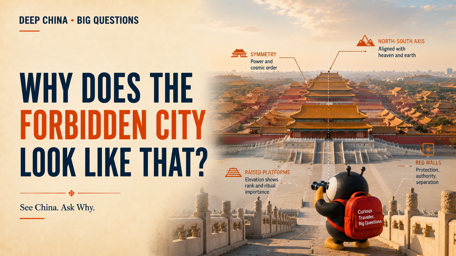 Michelin Course 4: Why Does the Forbidden City Look Like THAT? – DEEP China. BIG Questions Series