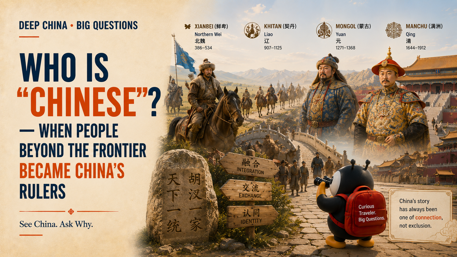 Q10. Who Is “Chinese”? When People Beyond the Frontier Became China’s Rulers – DEEP China. BIG Questions Series