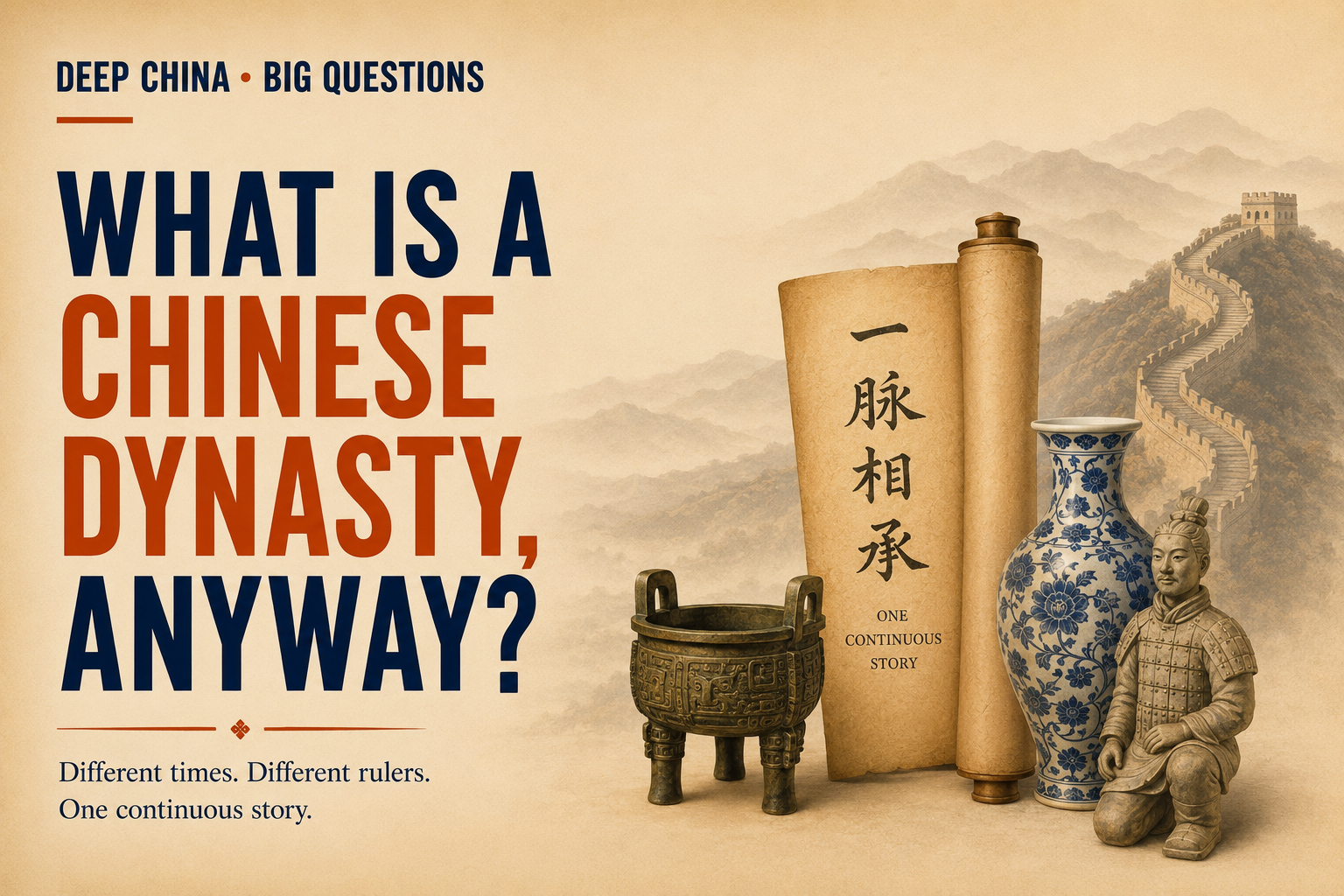 Q9. What Is a Chinese Dynasty, Anyway? – DEEP China. BIG Questions Series